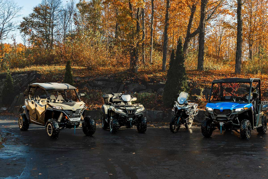 CFMOTO various vehicles